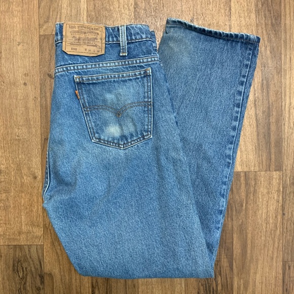Levi's Other - Levi’s 505 Vintage Orange Tab Jeans 34x30